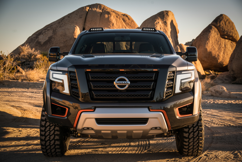 Illustration for article titled The Nissan Titan Warrior Concept Asks, 'Bro, Do You Even Truck?'